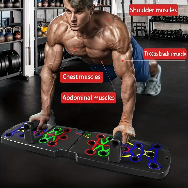 PushUp Board Build Chest Muscles Improve Fitness at HomeGym