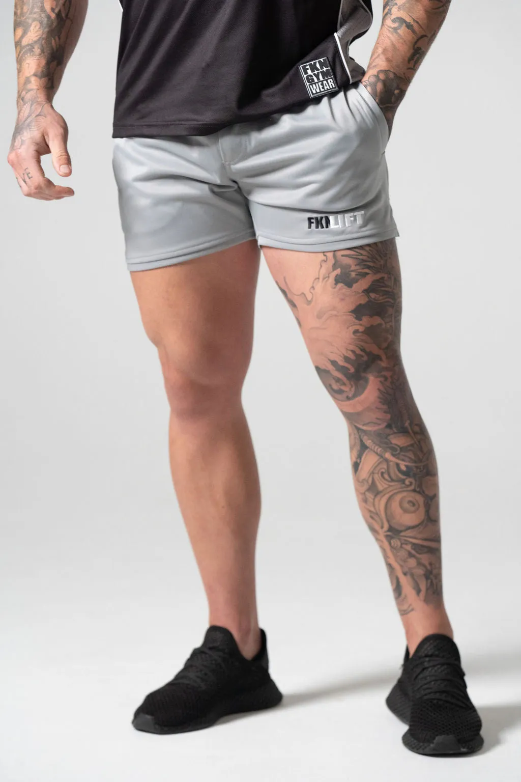 Relentless | Men's Gym Shorts | Black