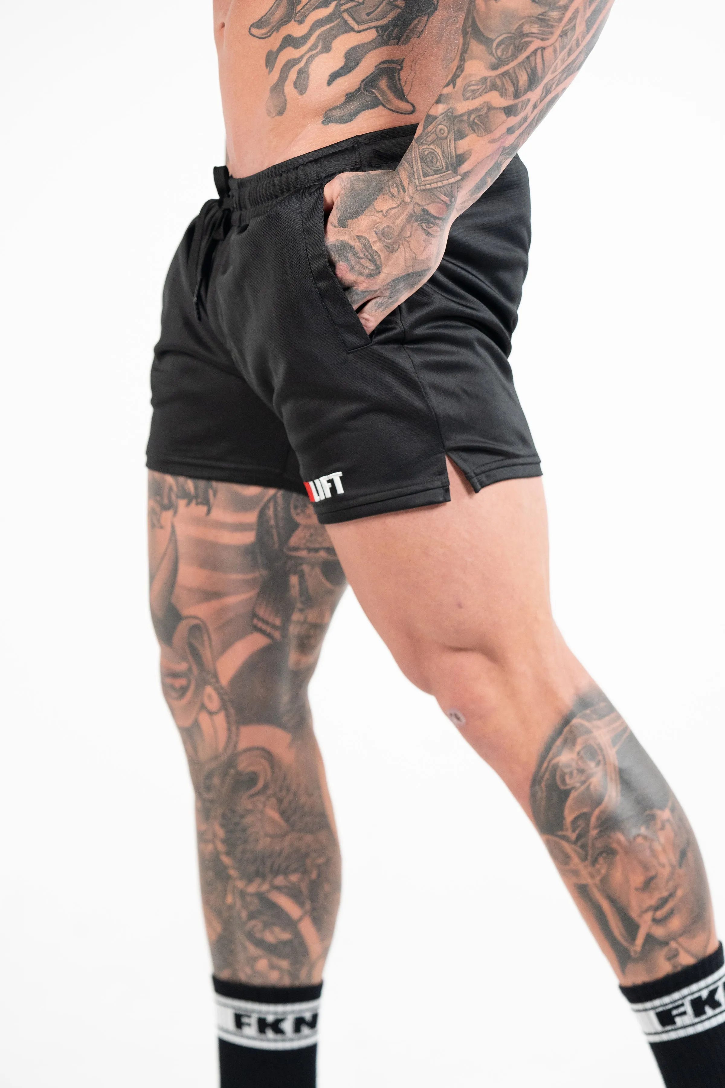 Relentless | Men's Gym Shorts | Black