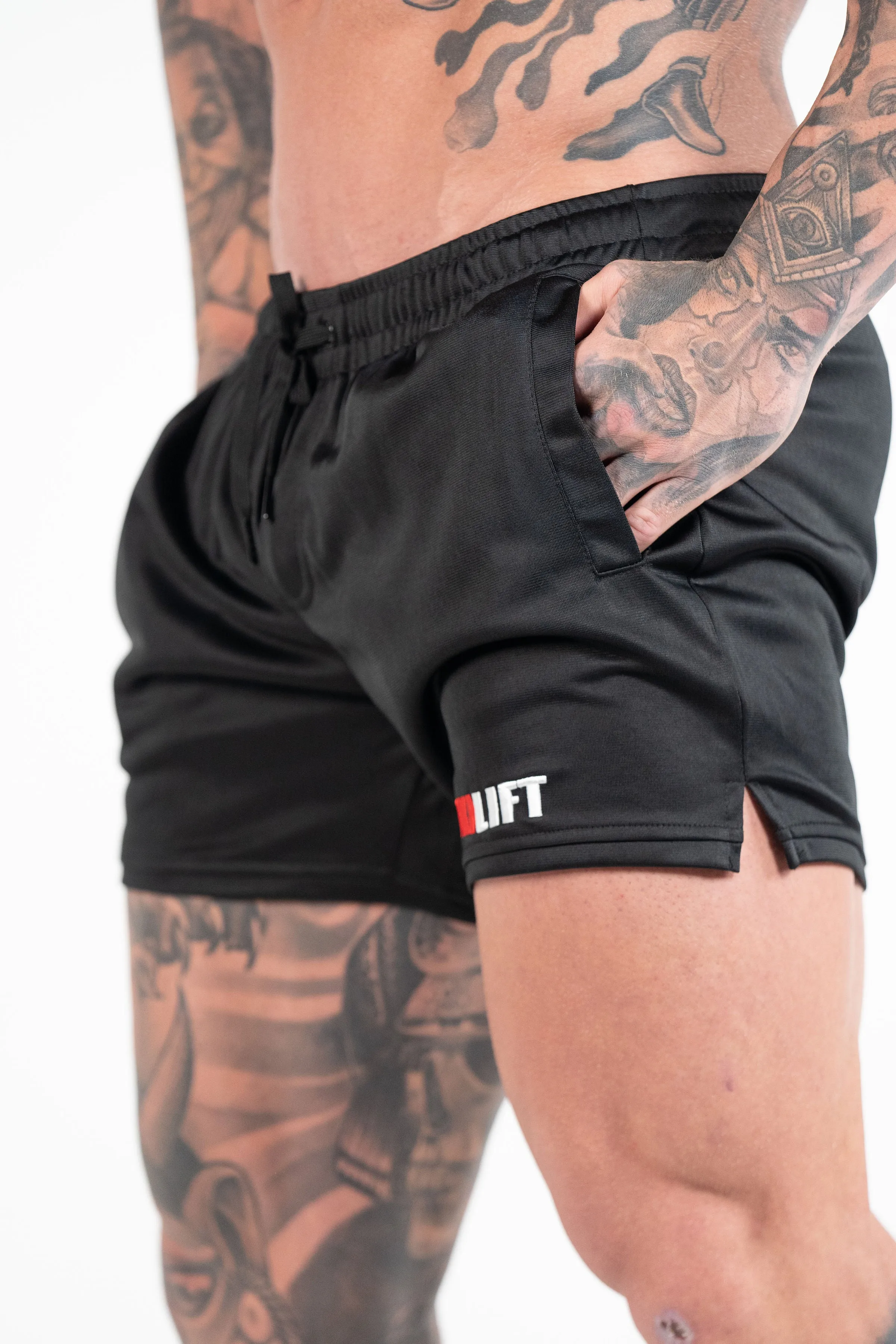 Relentless | Men's Gym Shorts | Black