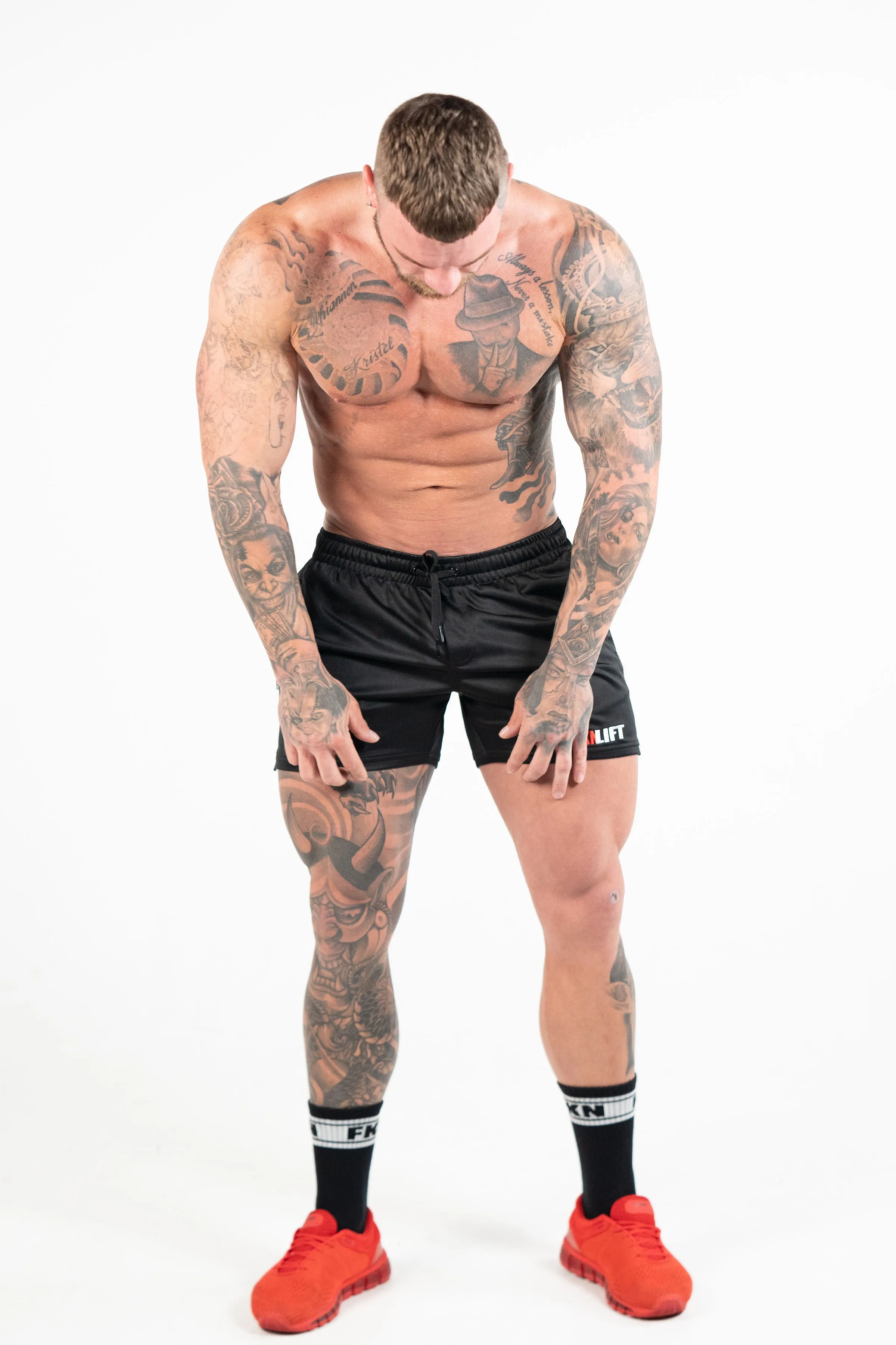 Relentless | Men's Gym Shorts | Black