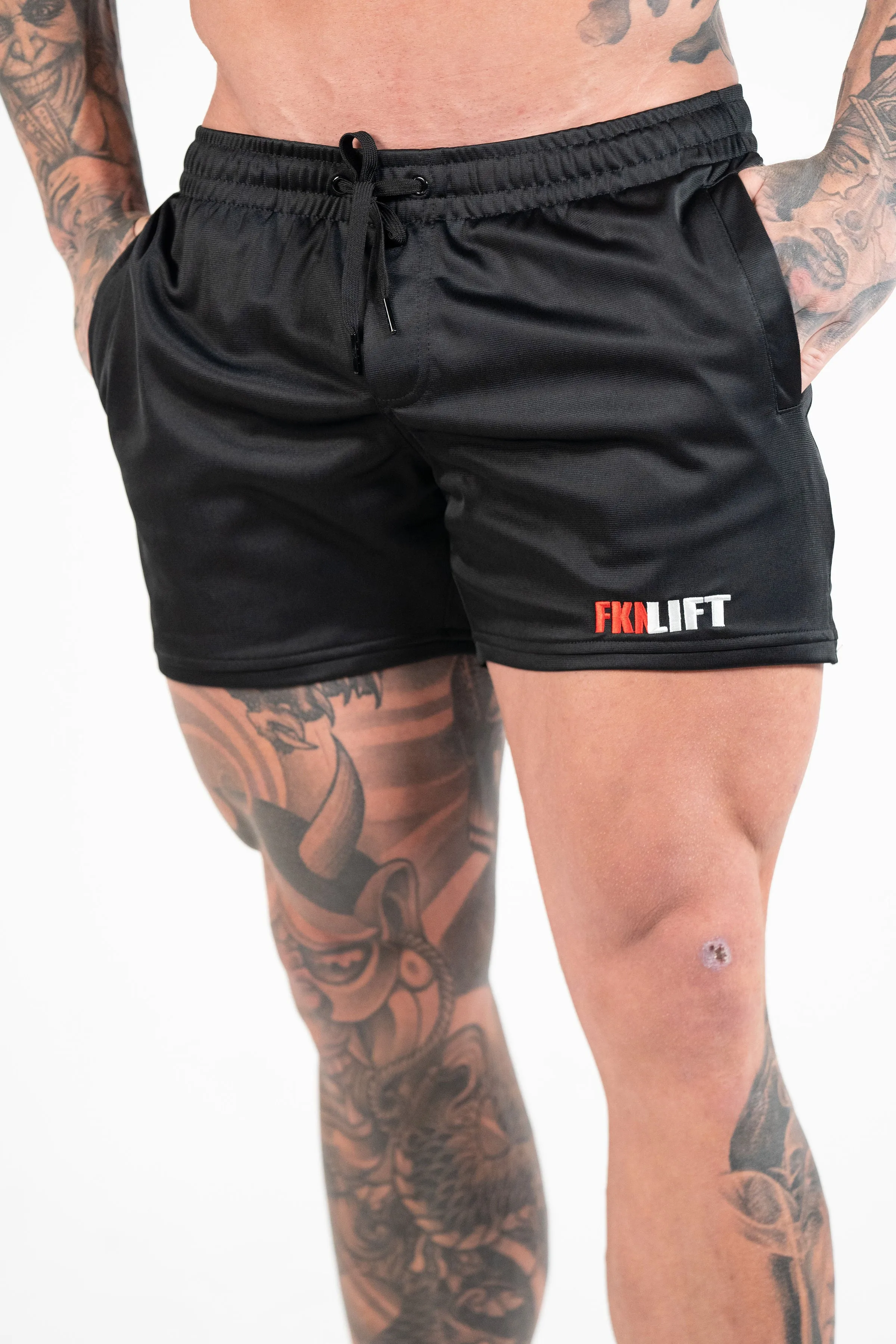 Relentless | Men's Gym Shorts | Black