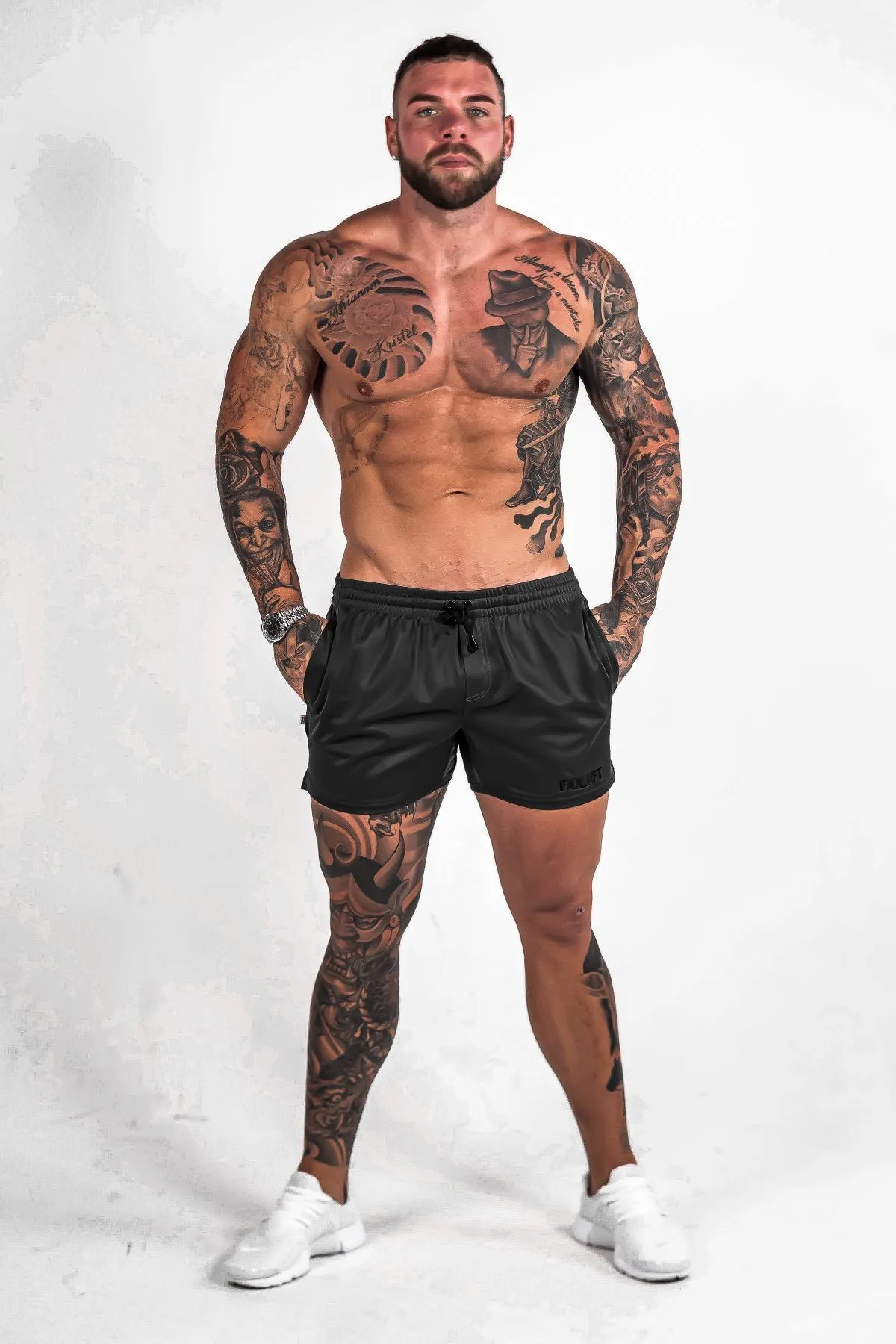 Relentless | Men's Gym Shorts | Black