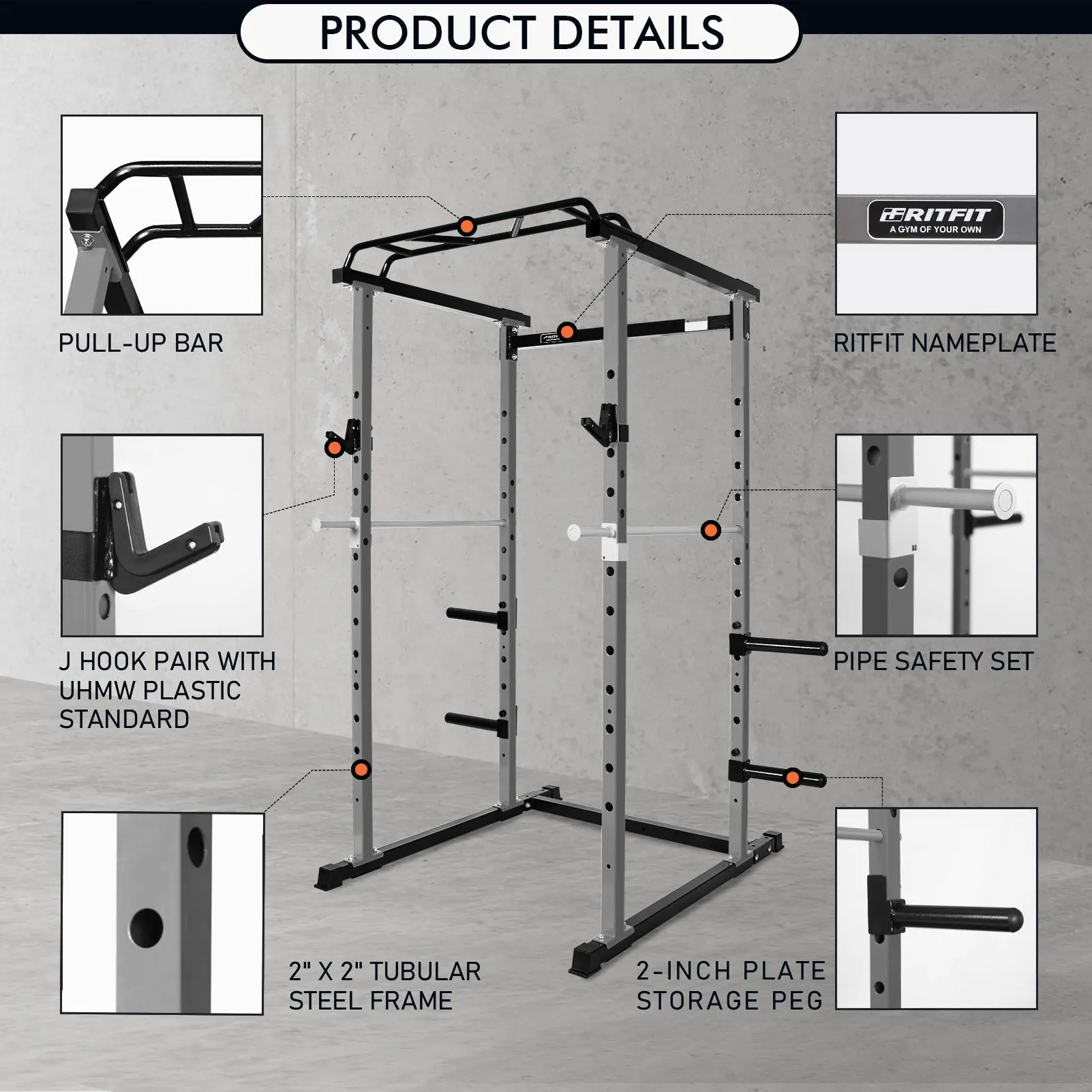 RitFit Fundamental Budget Home Gym Package