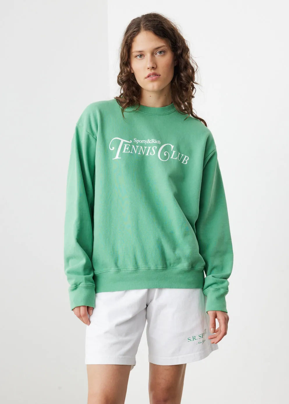 Rizzoi Tennis Crewneck Sweatshirt