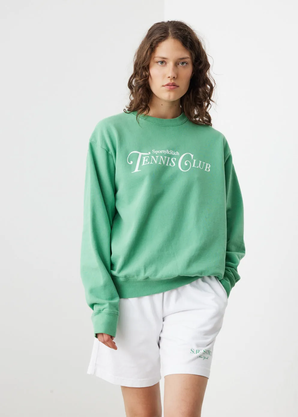 Rizzoi Tennis Crewneck Sweatshirt