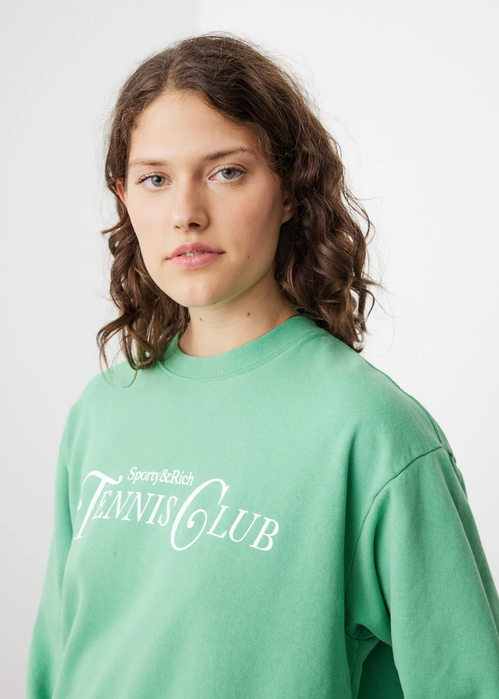 Rizzoi Tennis Crewneck Sweatshirt