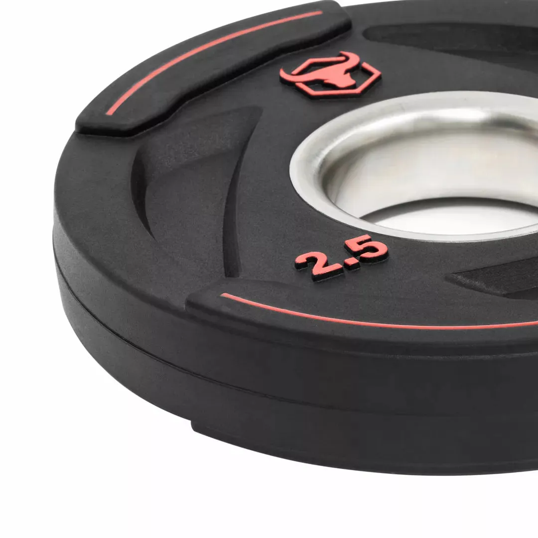 Rubber Coated Weight Plates & Sets (LB)