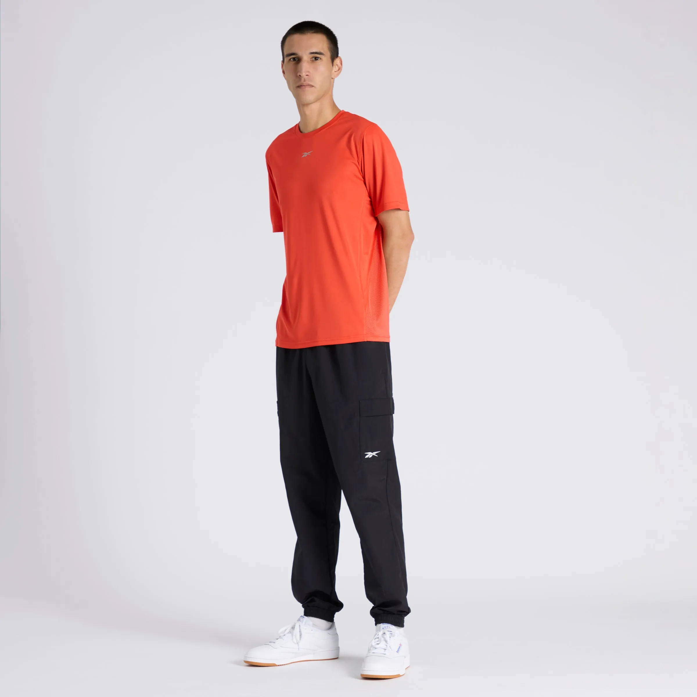 Running Ss Speedwick Tee Dynamic Red