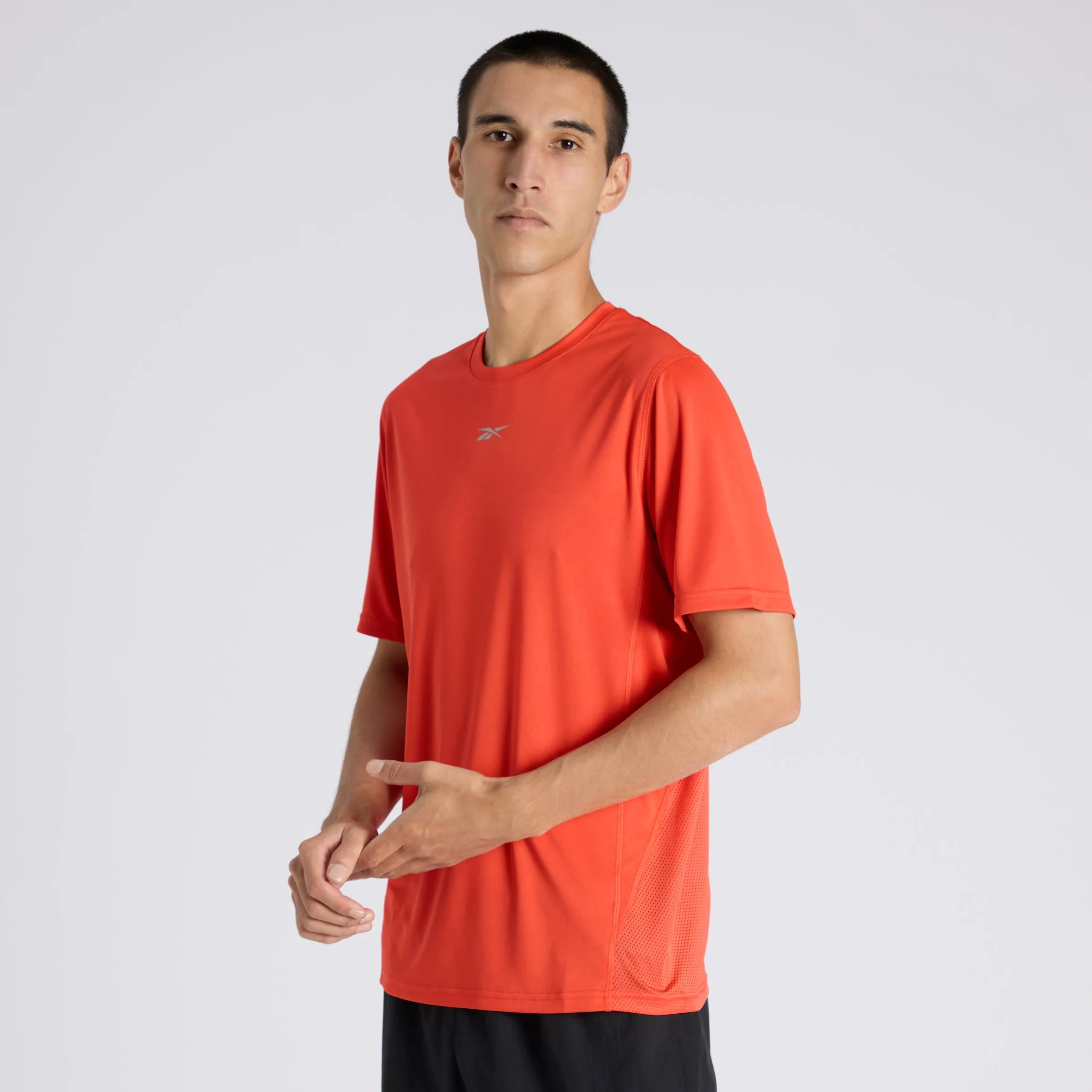 Running Ss Speedwick Tee Dynamic Red