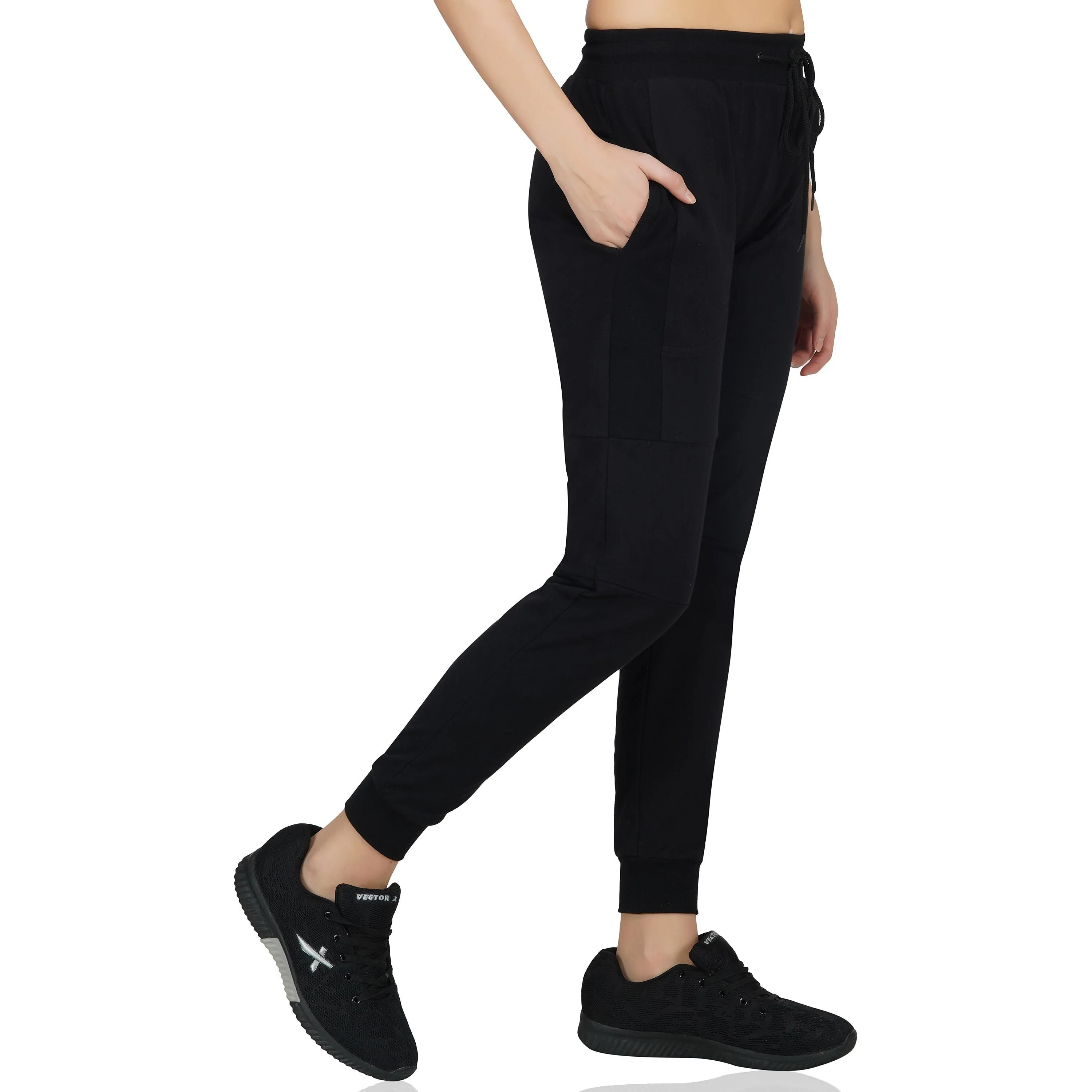 SLAY. Classic Women's Black Joggers Pants