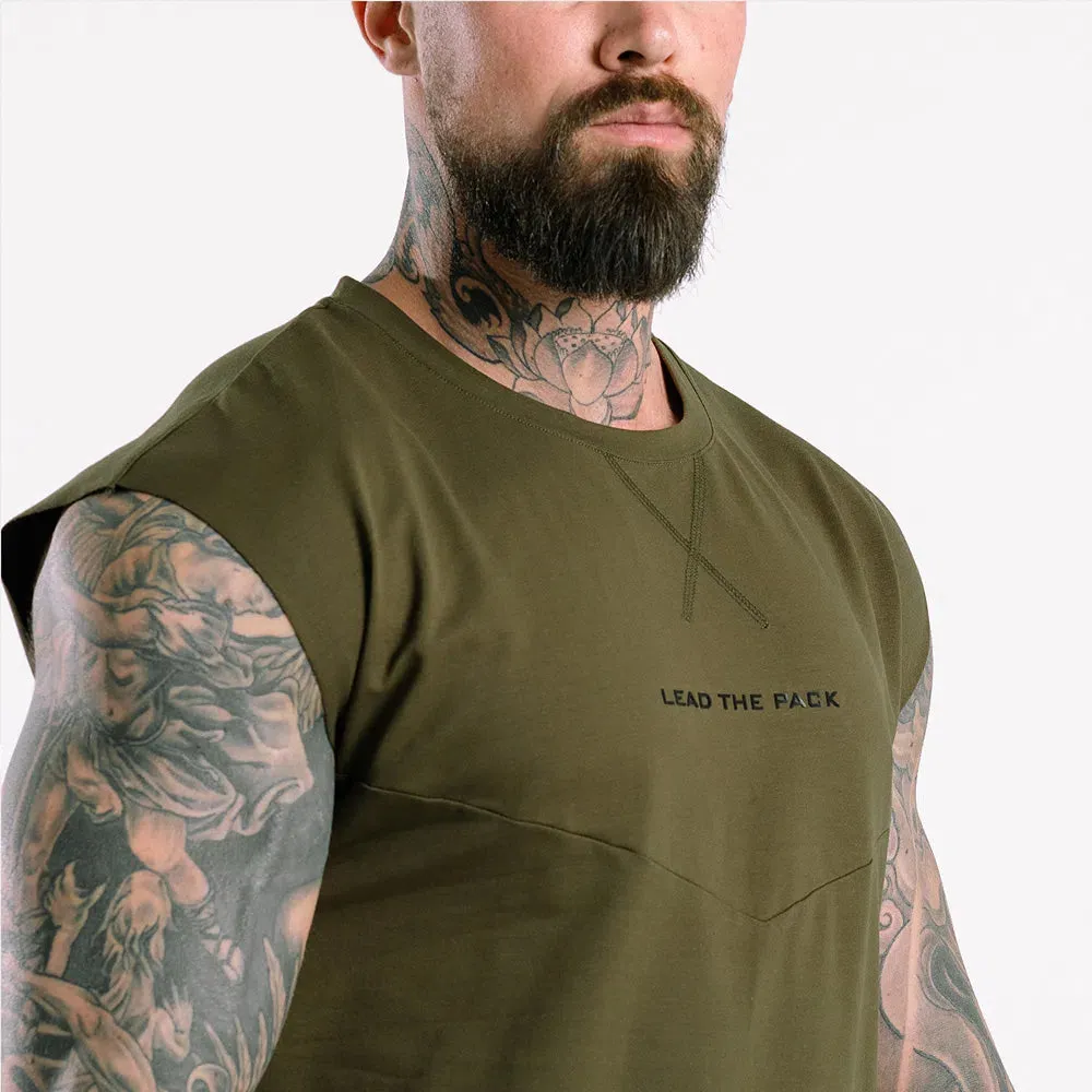 SQUATWOLF Men's Statement Drop Shoulder Top