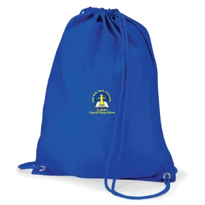 St Bede's Catholic Primary School - Washington Royal Blue Gym Bag