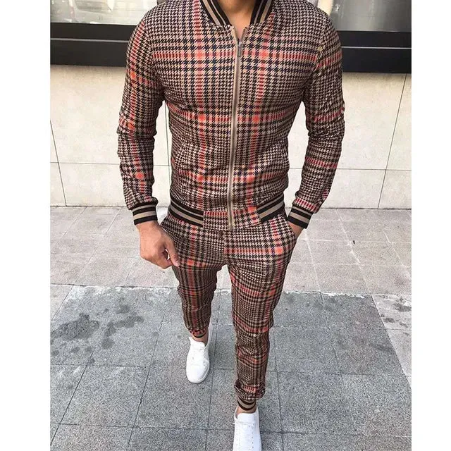 Streetwear Style Men's Suit