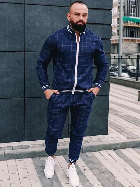 Streetwear Style Men's Suit