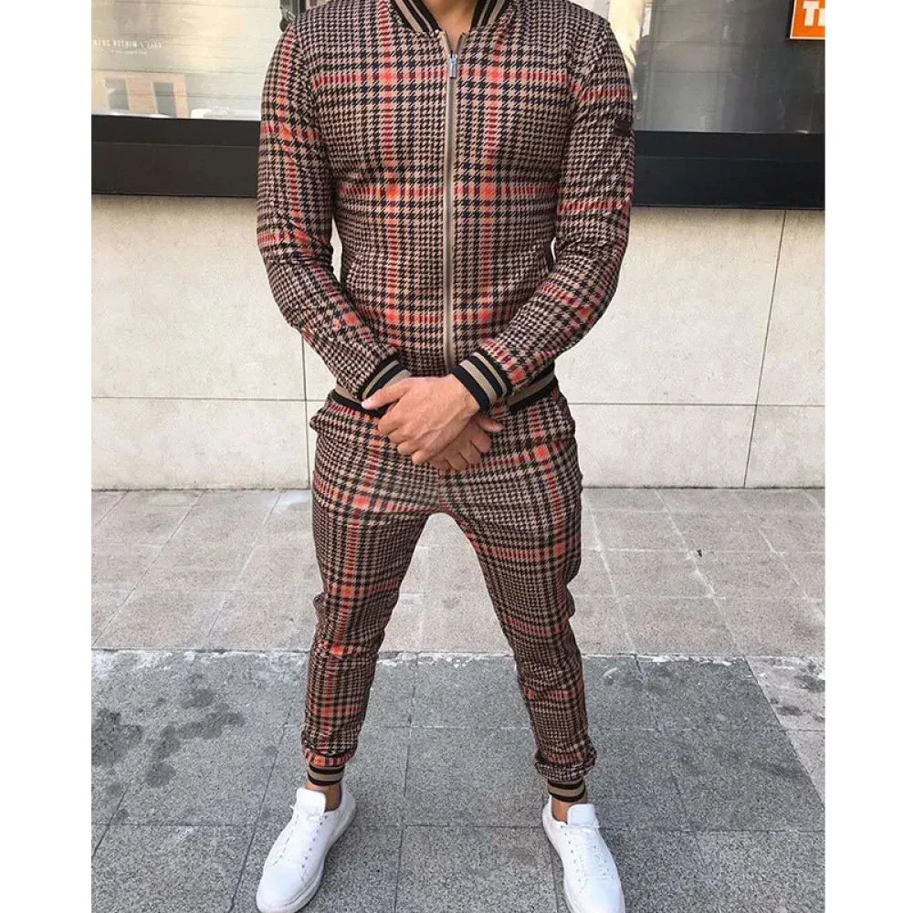 Streetwear Style Men's Suit