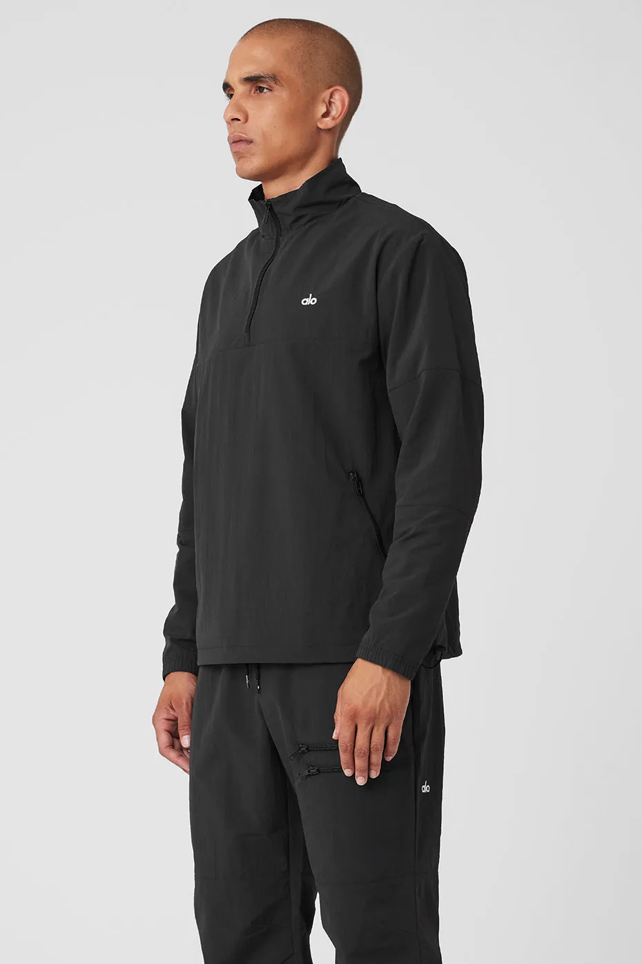 Takeaway Track Pullover - Black