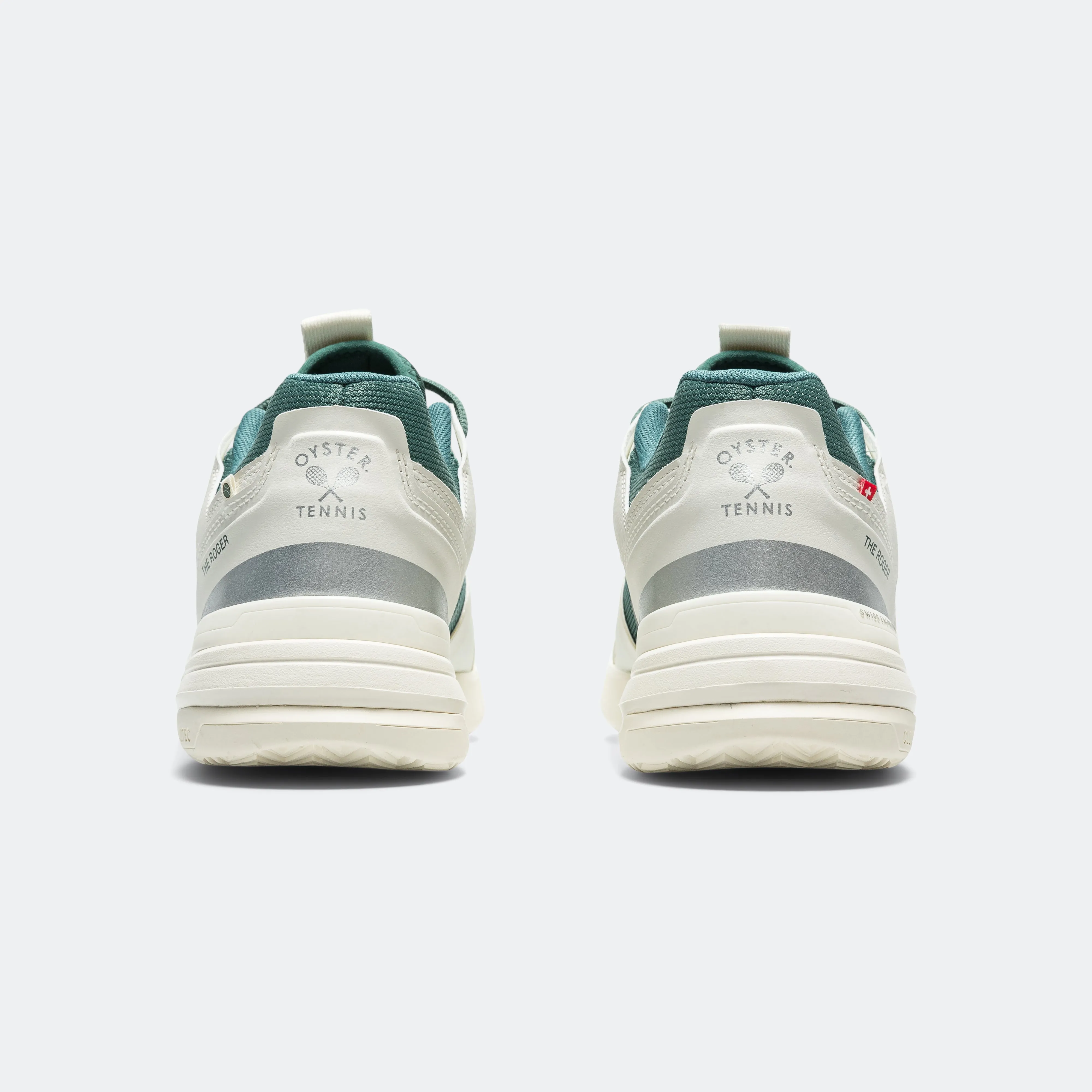 THE ROGER Clubhouse Pro x Oyster Tennis - Ivory/Evergreen