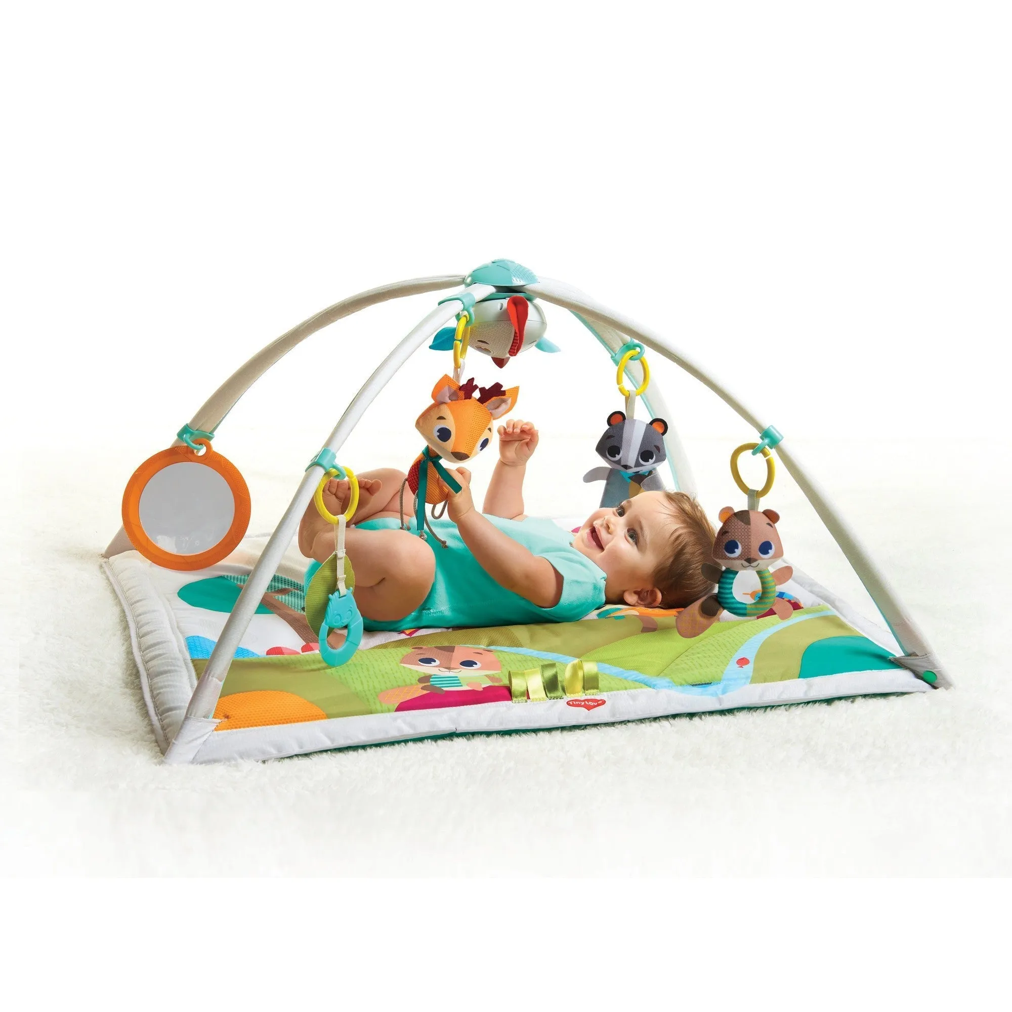 Tiny Love Into The Forest Gymini Deluxe Activity Gym Play Mat