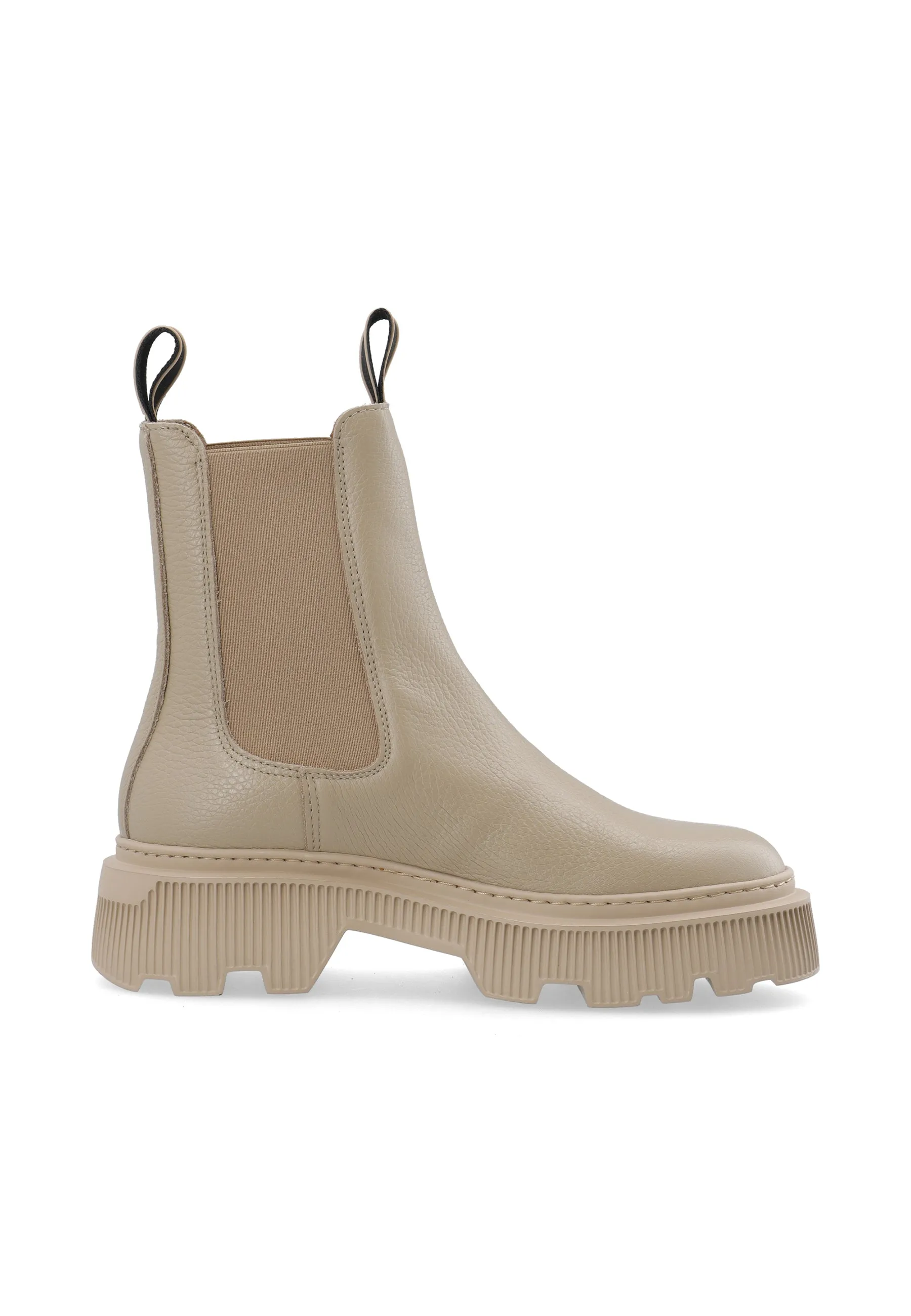 Trixy Taupe Chelsea Boots