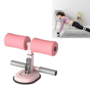 Waist Reduction And Abdomen Indoor Fitness Equipment Home Abdominal Crunch Assist Device(Peach Pink)