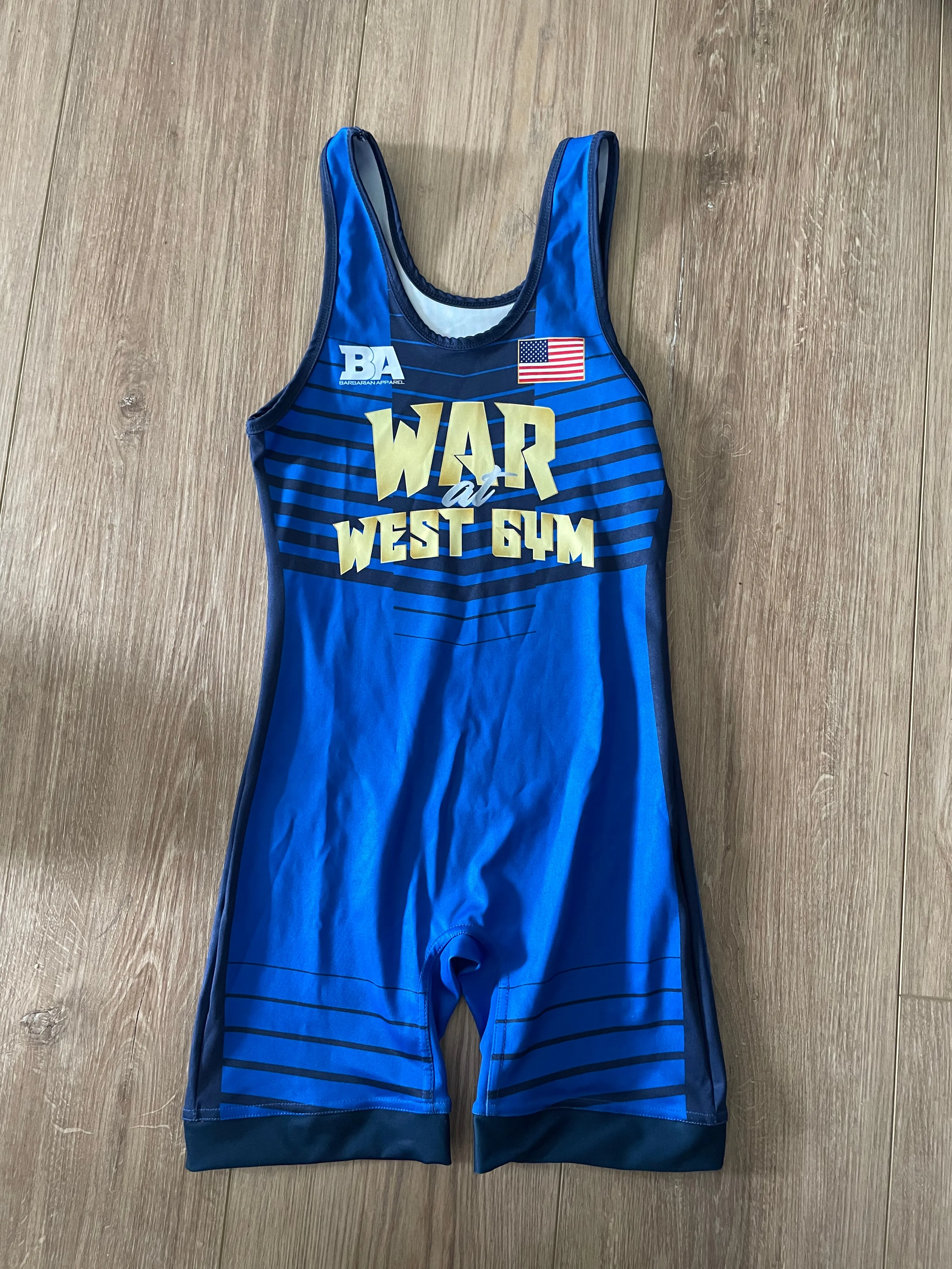 War at West Gym singlets