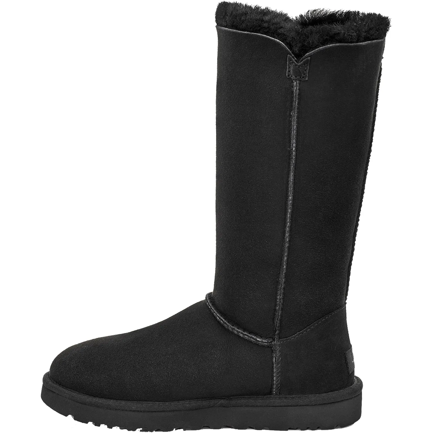 Women's UGG Bailey Button Triplet II Black Sheepskin