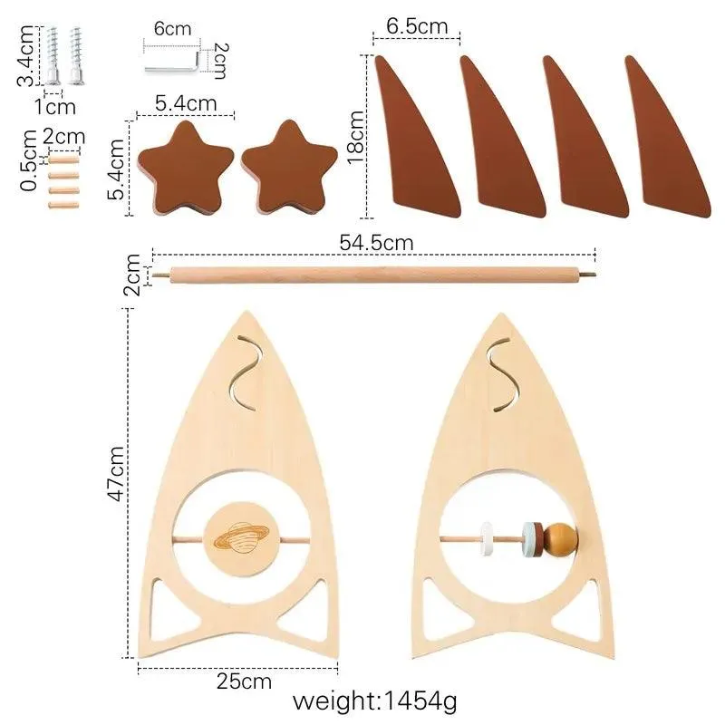 Wooden Baby Activity Gym