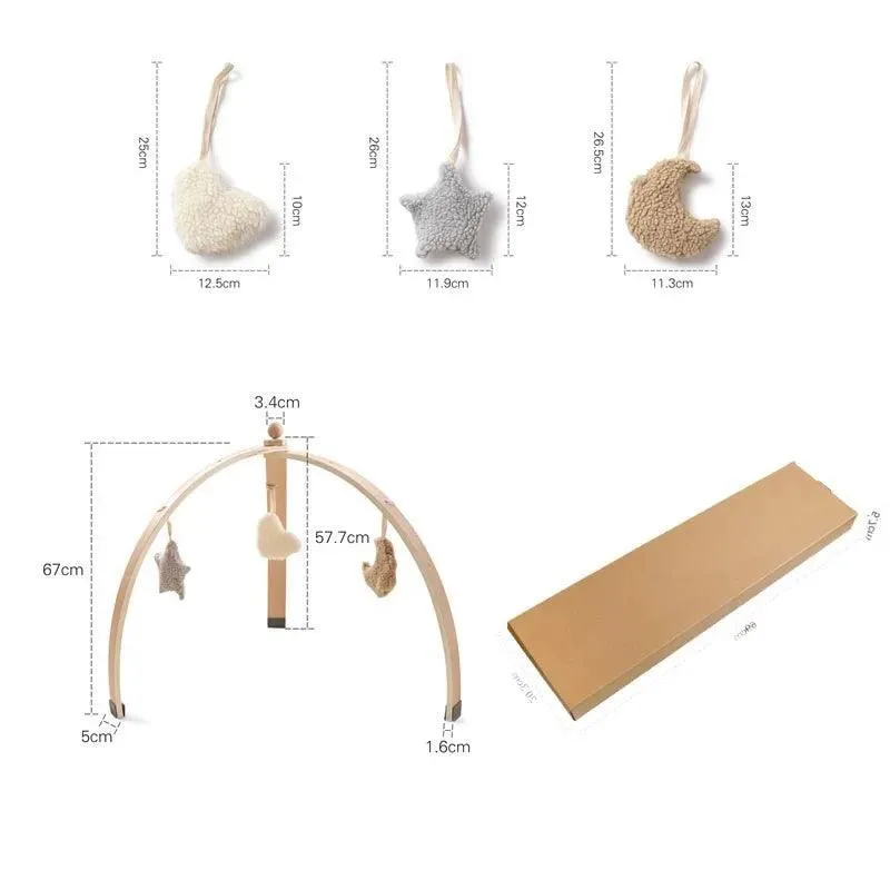 Wooden Baby Activity Gym