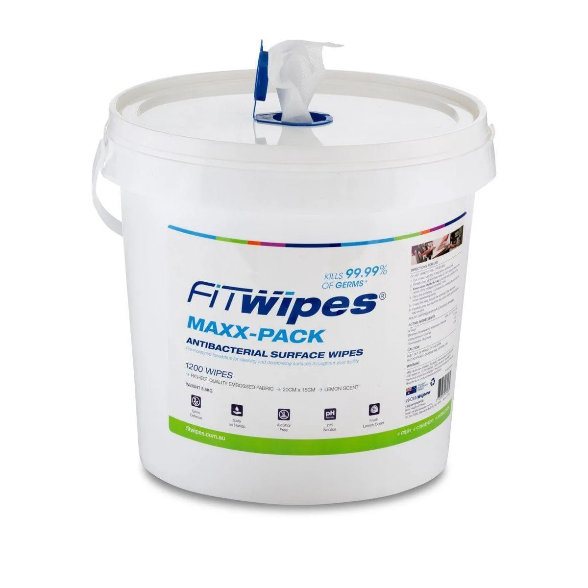 WOW Wipes Antibacterial Gym Wipes