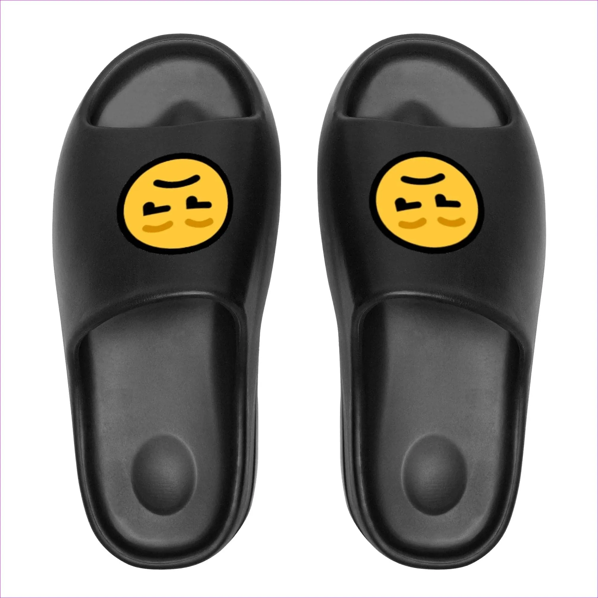 Yeah Whatever Women's Black Platform Summer Sandals