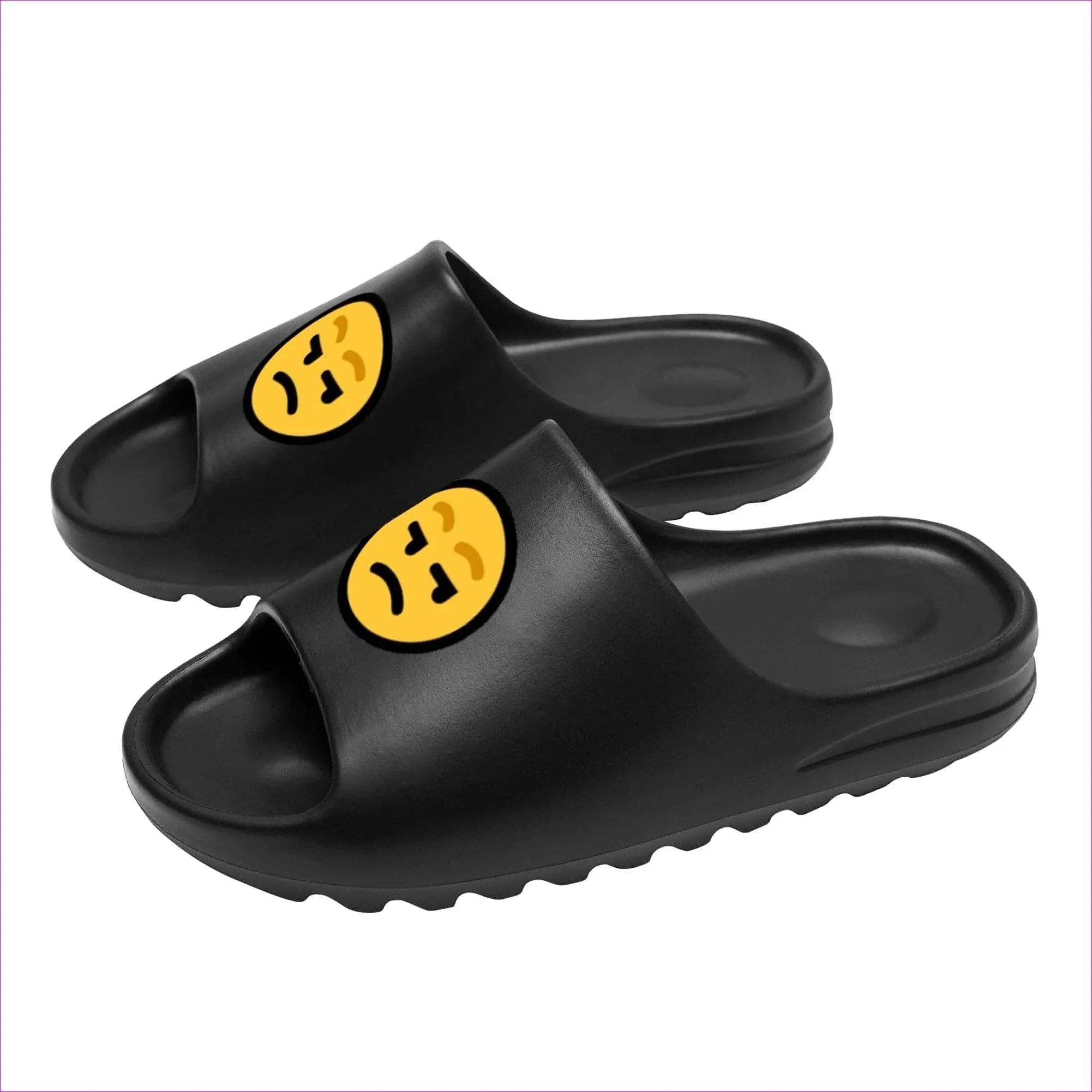 Yeah Whatever Women's Black Platform Summer Sandals