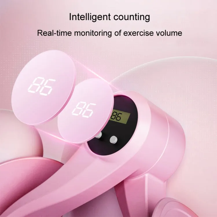 Yoga Clip Legs Pelvic Muscle Trainer Kegel Exercise Postpartum Repair Slim Legs Equipment, Color: Pink