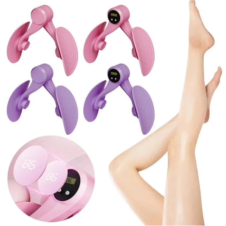 Yoga Clip Legs Pelvic Muscle Trainer Kegel Exercise Postpartum Repair Slim Legs Equipment, Color: Pink