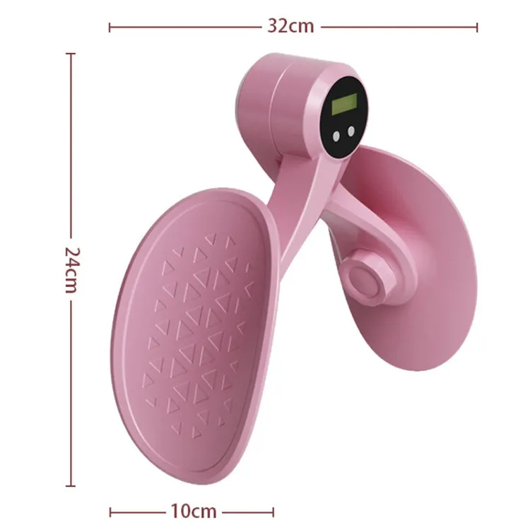 Yoga Clip Legs Pelvic Muscle Trainer Kegel Exercise Postpartum Repair Slim Legs Equipment, Color: Pink